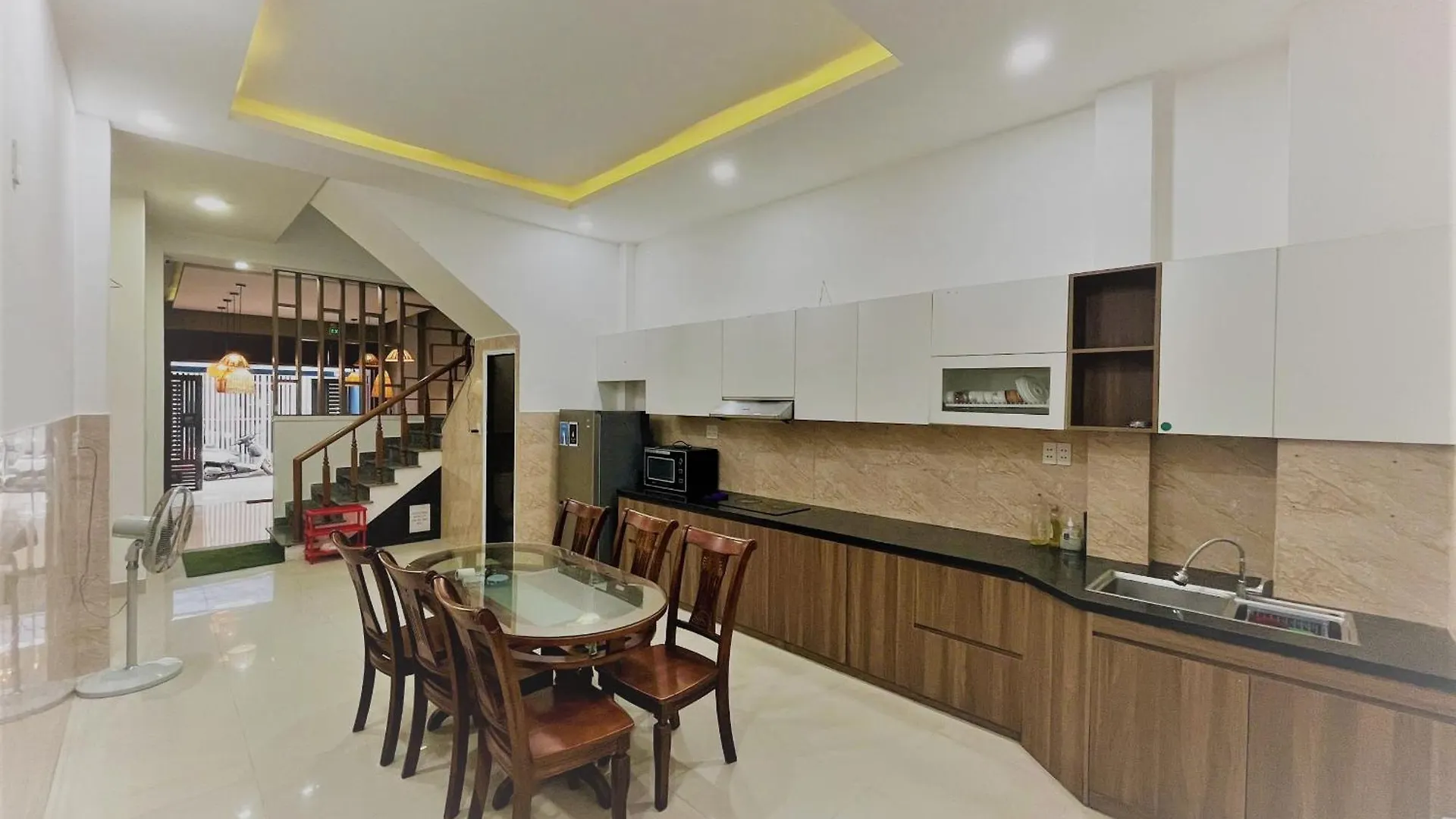 דה נאנג Ha Linh Home-My Khe Beach-Kitchen-High Speed Wifi בית נופש דה נאנג